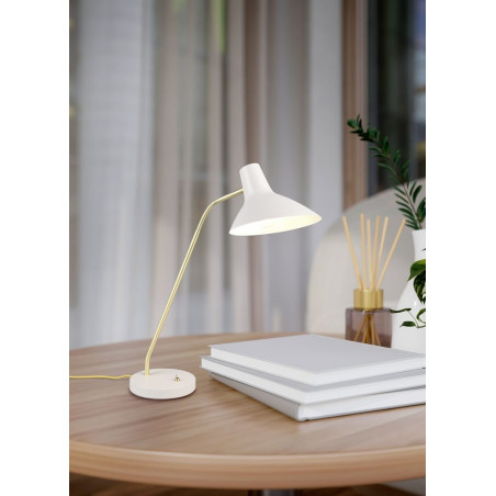 Lampa na biurko Traveller szara Trio