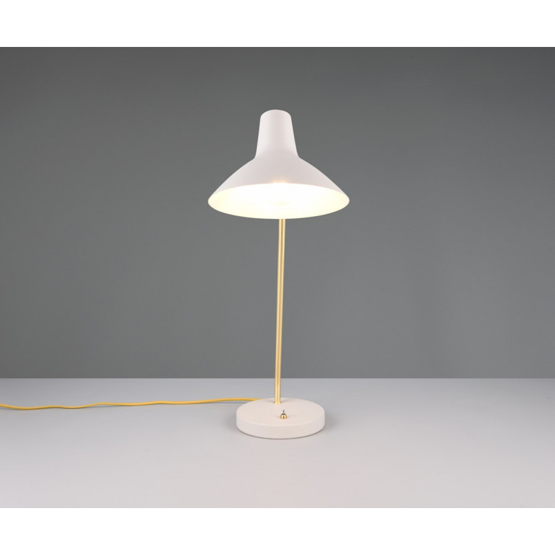 Lampa na biurko Traveller szara Trio
