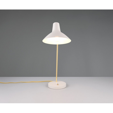 Lampa na biurko Traveller szara Trio
