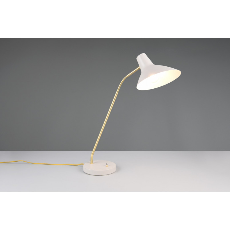 Lampa na biurko Traveller szara Trio