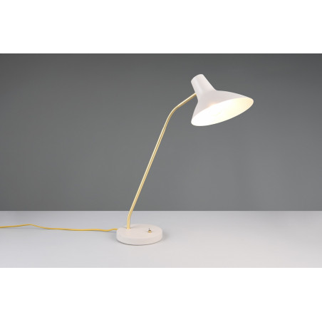 Lampa na biurko Traveller szara Trio