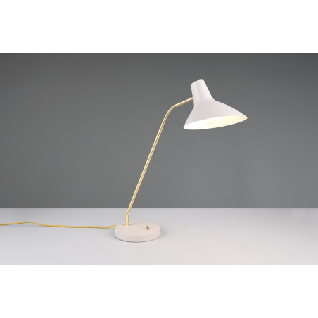 Lampa na biurko Traveller szara Trio