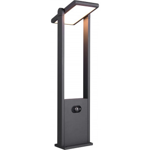 Słupek ogrodowy solarny z czujnikiem ruchu i zmierzchu Malawi LED 61cm antracytowy Trio