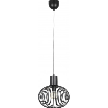 Lampa wisząca druciana Gila 33cm czarny mat Trio