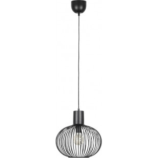 Lampa wisząca druciana Gila 33cm czarny mat Trio
