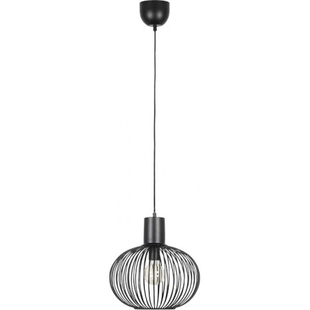 Lampa wisząca druciana Gila 33cm czarny mat Trio
