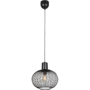 Lampa wisząca druciana Gila 33cm czarny mat Trio