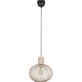 Lampa wisząca druciana Gila 33cm piaskowa Trio