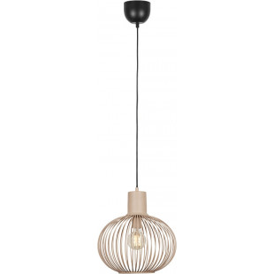 Lampa wisząca druciana Gila 33cm piaskowa Trio