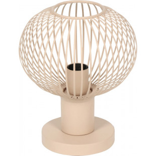 Lampa stołowa druciana Gila 23cm piaskowa Trio