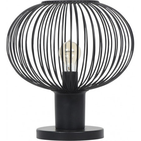 Lampa stołowa druciana Gila 33cm czarny mat Trio