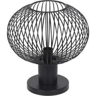 Lampa stołowa druciana Gila 33cm czarny mat Trio