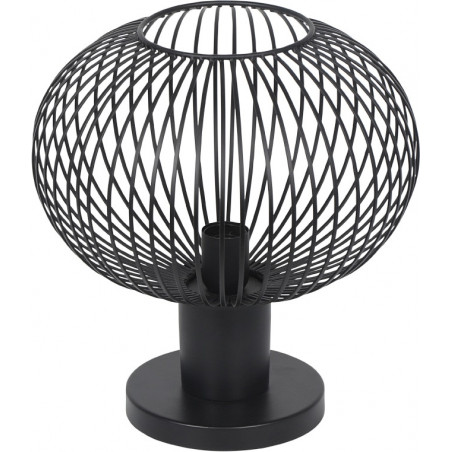 Lampa stołowa druciana Gila 33cm czarny mat Trio