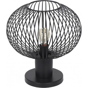Lampa stołowa druciana Gila 33cm czarny mat Trio