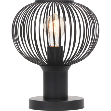 Lampa stołowa druciana Gila 23cm czarny mat Trio