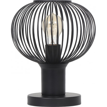 Lampa stołowa druciana Gila 23cm czarny mat Trio