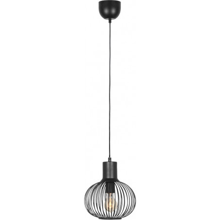 Lampa wisząca druciana Gila 23cm czarny mat Trio