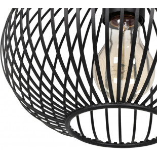 Lampa wisząca druciana Gila 23cm czarny mat Trio