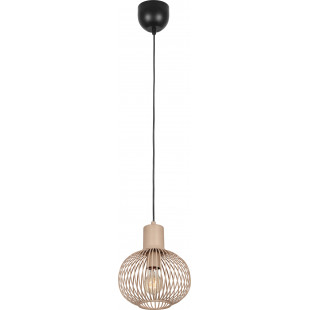 Lampa wisząca druciana Gila 23cm piaskowa Trio