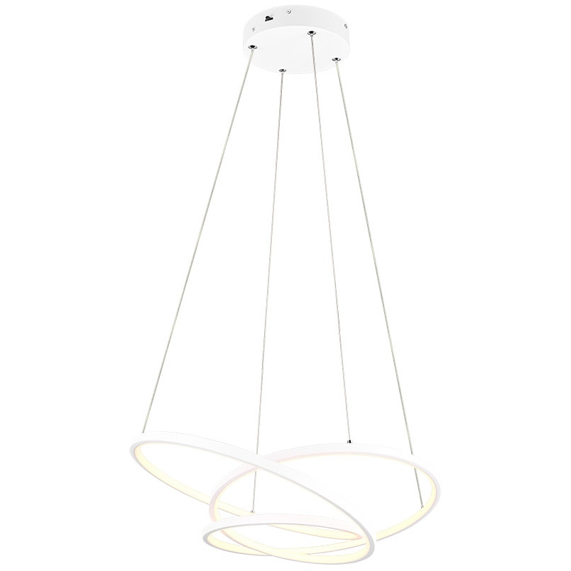 Lampa wisząca nowoczesna z regulacją barwy światła Darvin LED 64cm biała Trio