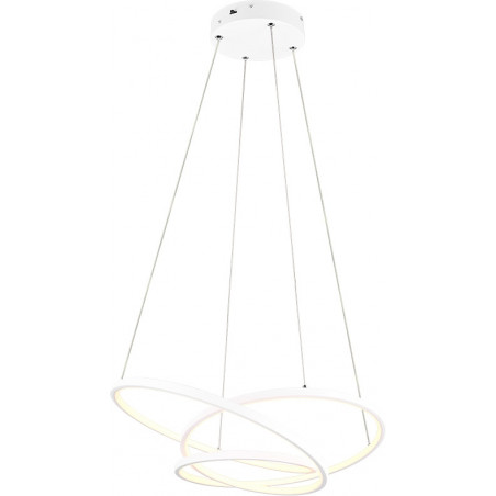Lampa wisząca nowoczesna z regulacją barwy światła Darvin LED 64cm biała Trio