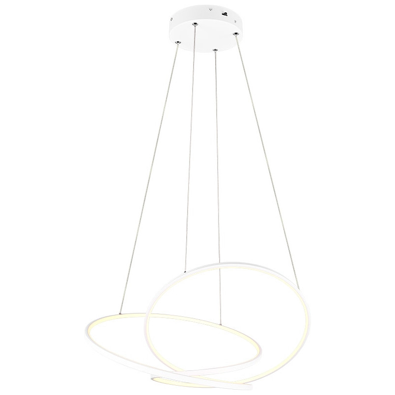 Lampa wisząca nowoczesna z regulacją barwy światła Darvin LED 84cm biała Trio