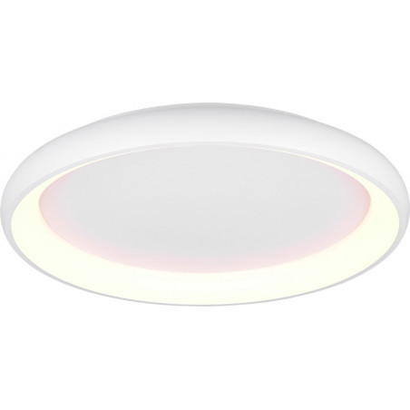 Plafon nowoczesny z regulacją barwy światła Cardona LED 75cm biały mat Trio