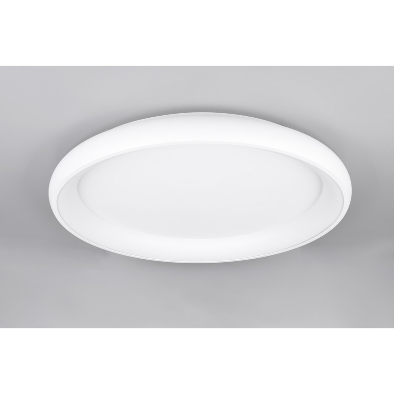 Plafon nowoczesny z regulacją barwy światła Cardona LED 75cm biały mat Trio