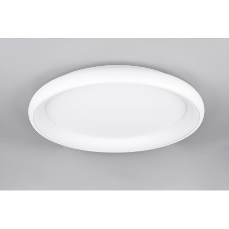 Plafon nowoczesny z regulacją barwy światła Cardona LED 75cm biały mat Trio