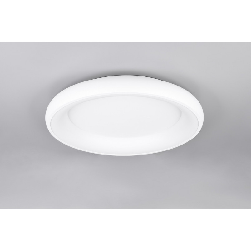 Plafon nowoczesny z regulacją barwy światła Cardona LED 62cm biały mat Trio