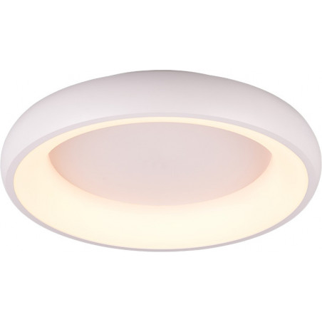 Plafon nowoczesny z regulacją barwy światła Cardona LED 46cm biały mat Trio