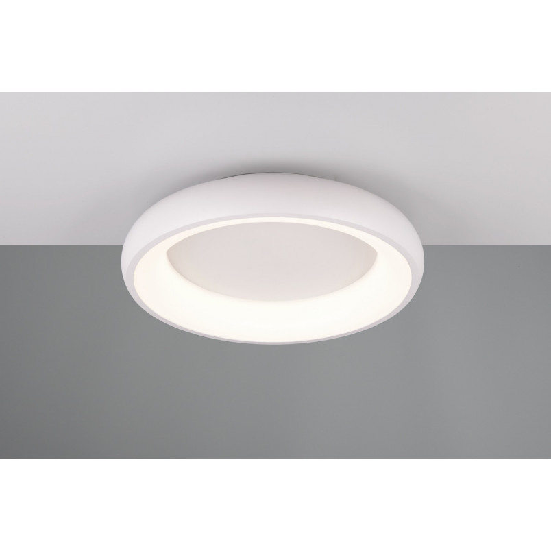 Plafon nowoczesny z regulacją barwy światła Cardona LED 46cm biały mat Trio
