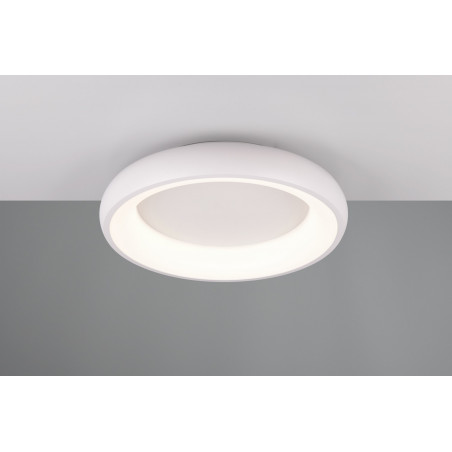 Plafon nowoczesny z regulacją barwy światła Cardona LED 46cm biały mat Trio