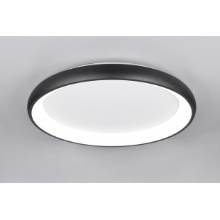 Plafon nowoczesny z regulacją barwy światła Cardona LED 75cm czarny mat Trio