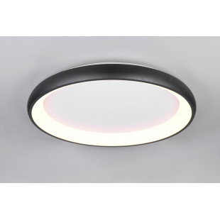 Plafon nowoczesny z regulacją barwy światła Cardona LED 75cm czarny mat Trio