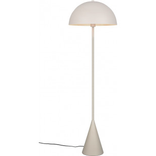 Lampa podłogowa "grzybek" na stożkowej podstawie Alfie 130cm szara Trio