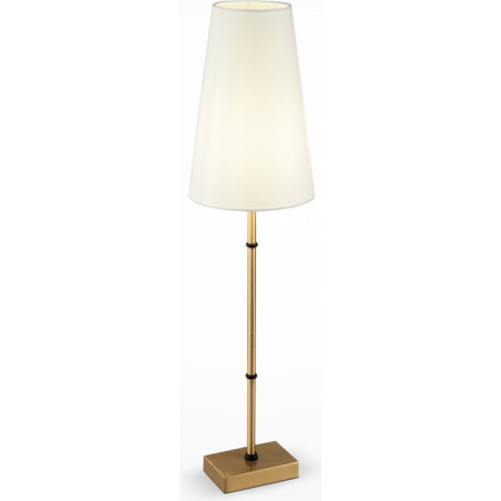 Lampa na komodę hampton Zaragoza biało-mosiężna Maytoni