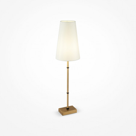 Lampa na komodę hampton Zaragoza biało-mosiężna Maytoni