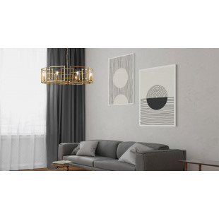 Lampa wisząca hampton Bowi 87,5cm złota Maytoni