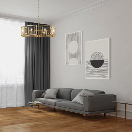 Lampa wisząca hampton Bowi 87,5cm złota Maytoni