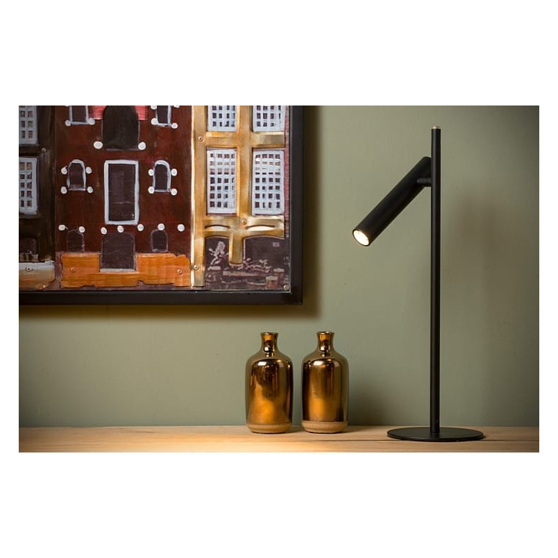 Lampa biurkowa minimalistyczna Philon Led Czarny marki Lucide
