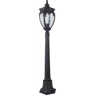 Słupek ogrodowy latarnia retro Fleur 113cm antyczny brąz Maytoni