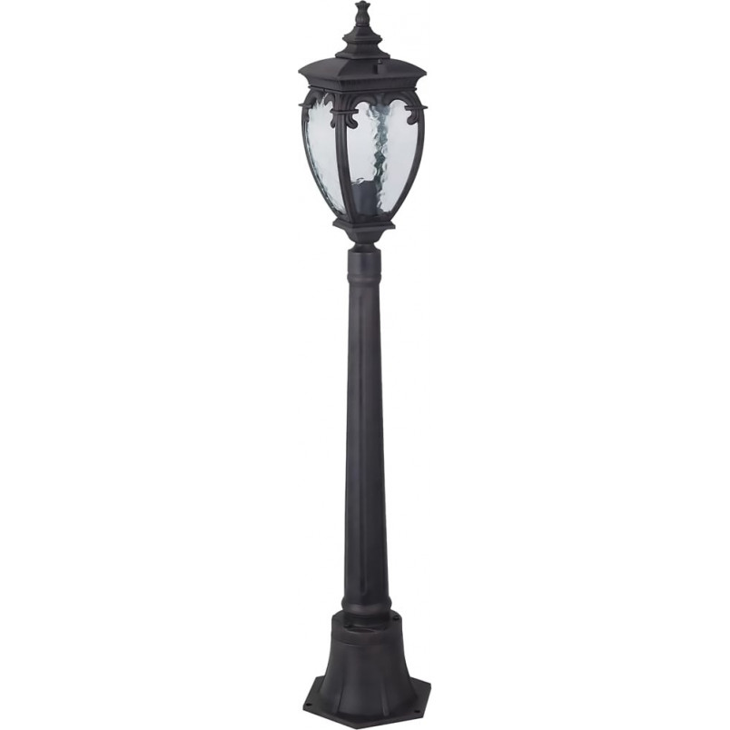 Słupek ogrodowy latarnia retro Fleur 113cm antyczny brąz Maytoni