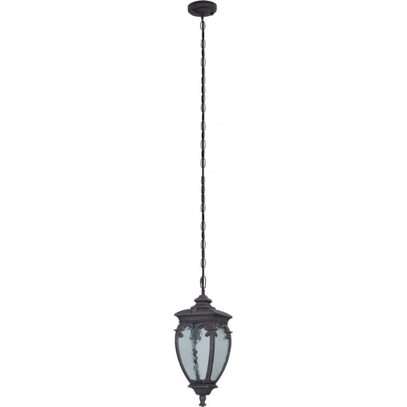 Lampa ogrodowa wisząca retro Fleur 15cm antyczny brąz Maytoni