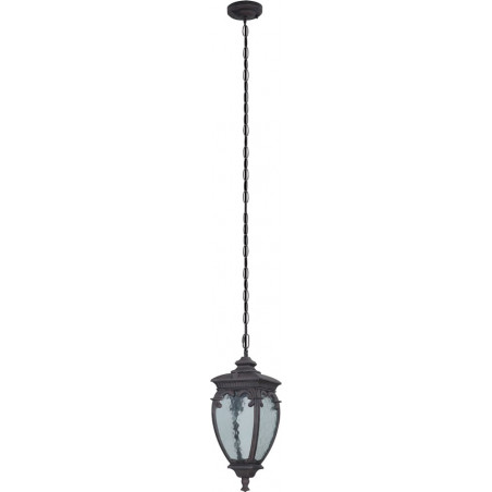 Lampa ogrodowa wisząca retro Fleur 15cm antyczny brąz Maytoni