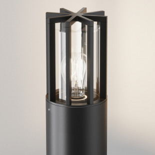 Lampa ogrodowa stojąca Barrel 75cm grafitowa Maytoni