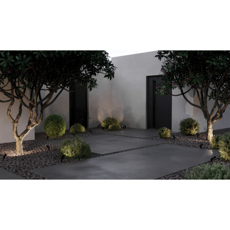 Reflektor ogrodowy Bern LED 3000K 10,8cm grafitowy Maytoni