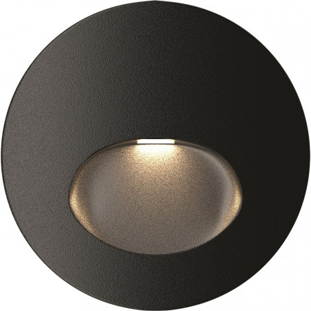 Lampa zewnętrzna - oświetlenie schodów Bil LED 3000K 7cm czarna Maytoni