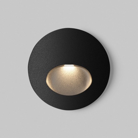 Lampa zewnętrzna - oświetlenie schodów Bil LED 3000K 7cm czarna Maytoni