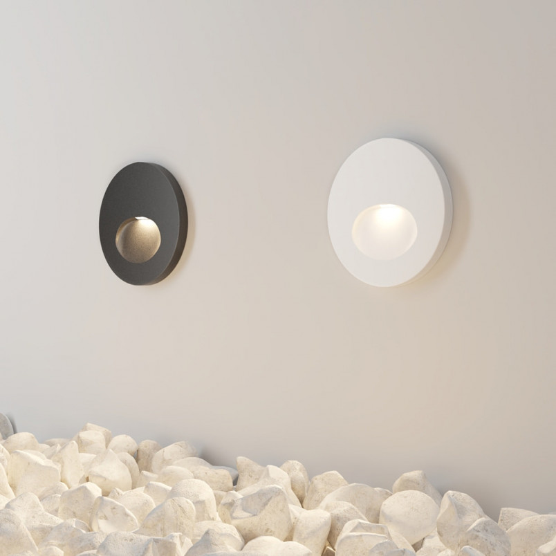 Lampa zewnętrzna - oświetlenie schodów Bil LED 3000K 7cm biała Maytoni